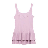 Gwen Pleated Mini Dress
